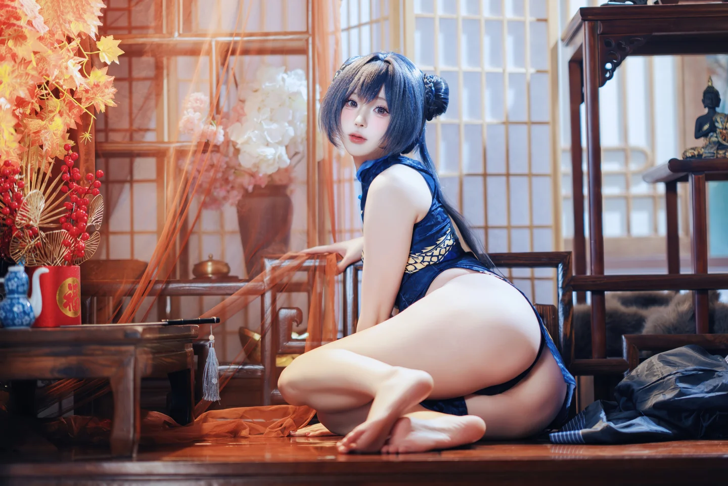 西园寺南歌 - No.036 蔚蓝档案·妃咲 [50P-430MB] tg@simisebaisi 【丝足阁】022.webp